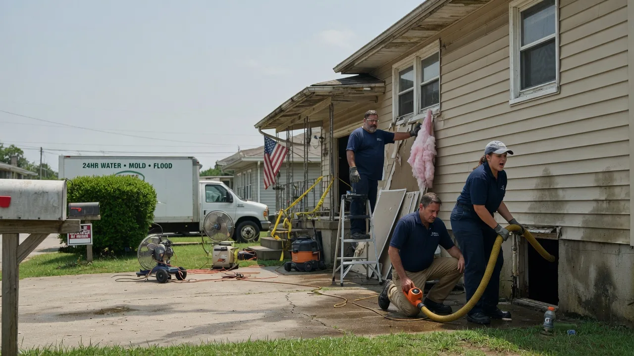 Water Damage Repair in Courtland, MS near me